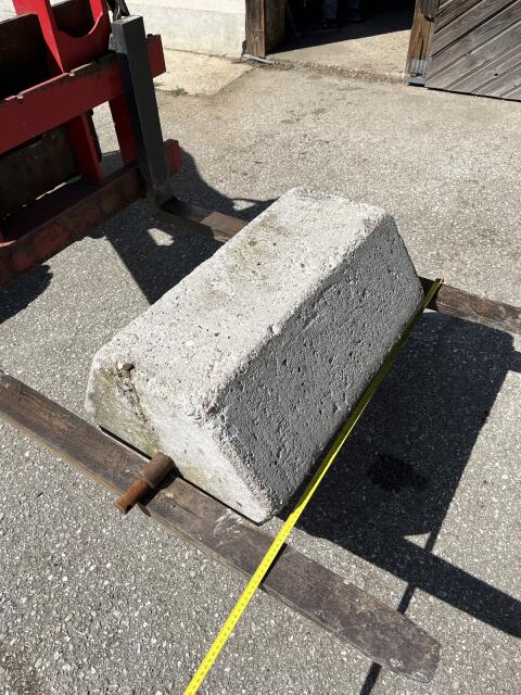 Gewicht für Unterlenker 250 kg