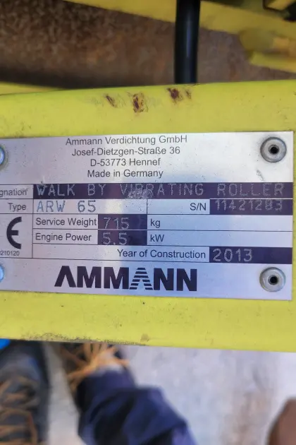Ammann Rüttelwalze
