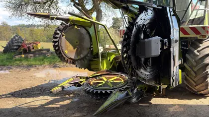 Maisvorsatz Claas RU 450