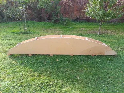 Schalung für Rundbogen