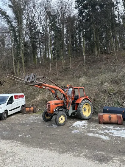 Steyr 288 mit Frontlader