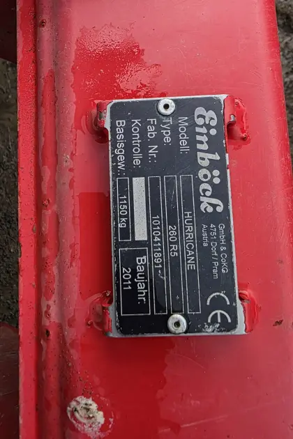 Einböck Hurricane Grubber 260 R5