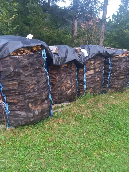 Ofenfertiges Brennholz 33 cm ca. 1,5 m³