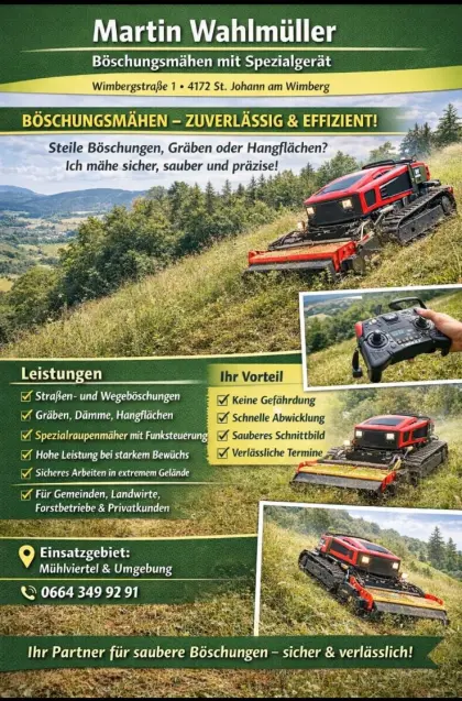 Spezial Mäharbeiten