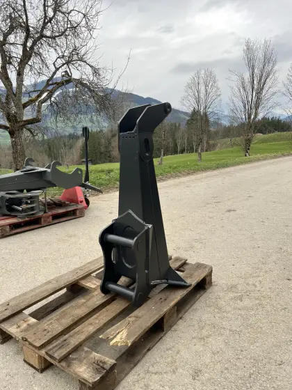 Rückezange Galgen Baggeraufnahme M10