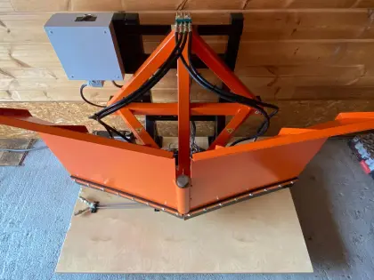 Schneeschild Eigenbau