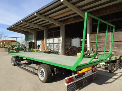 2-Achs-Plateauanhänger, 8,50 m Plateaulänge