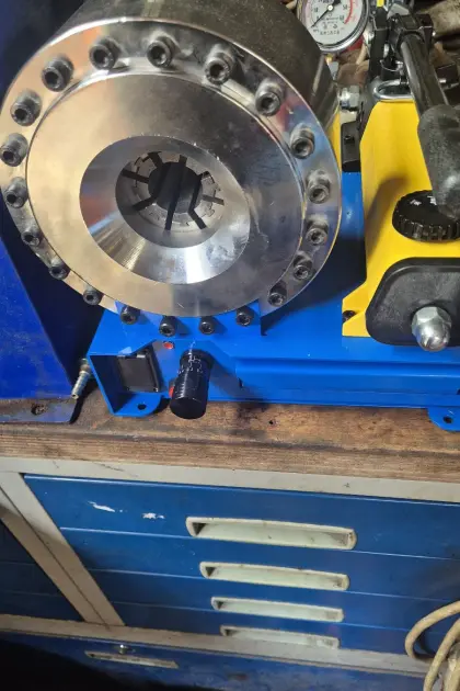 Hydraulikschlauchpresse