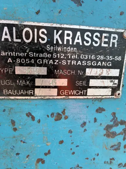 Seilwinde mechanisch