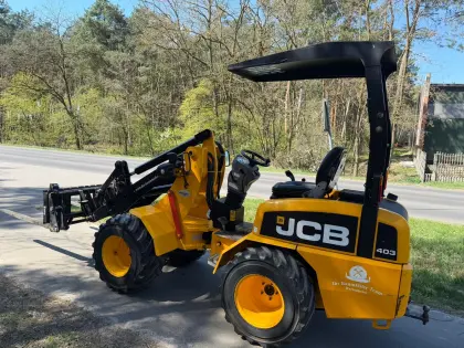 Hoflader JCB 403 WLS 37 PS Euroaufnahme