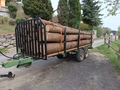 Rückewagen, Forstanhänger