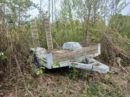 Traktoranhänger für Minibagger oder Bobcat