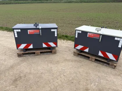 Forstkiste Staubox Frontgewicht