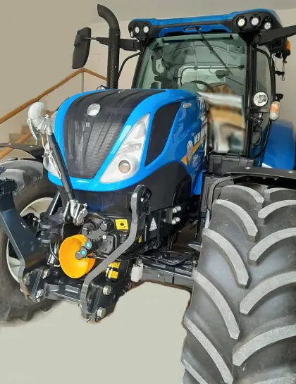 New Holland T6.180, 6-Zylinder, DC, FZW, FH, 570 Bstd. wie neu