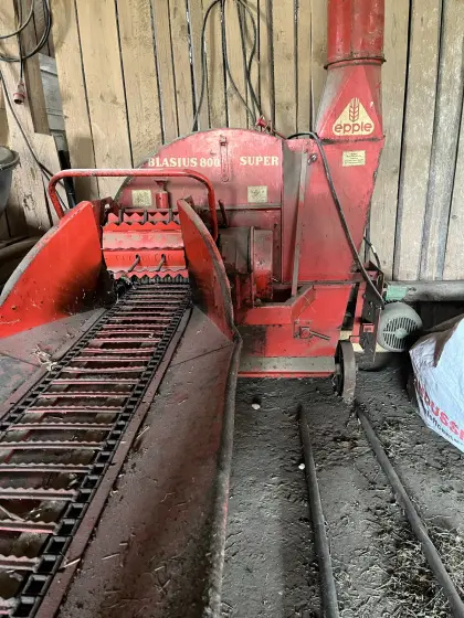 Blasius 800 Super mit 7,5 PS Motor