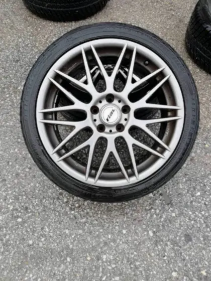 Sommerreifen auf Alufelgen