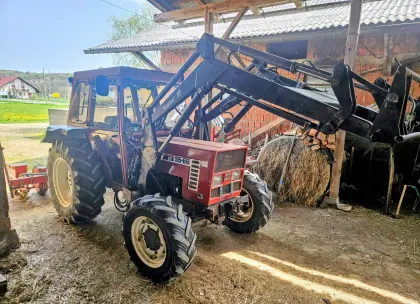 Fiat 55-66 DT mit Frontlader