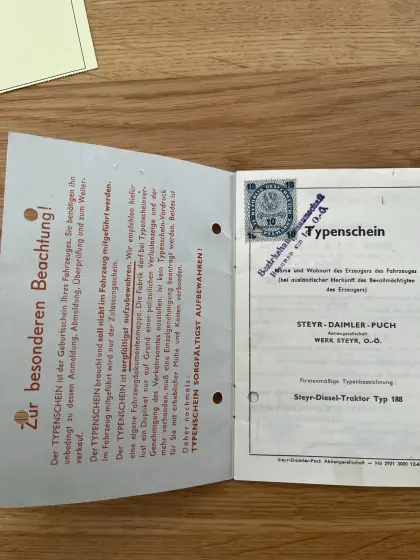 Steyr Traktor 188