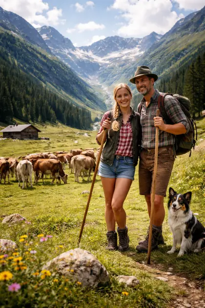 Hirt:in gesucht für Galtvieh-Alm im Wattental