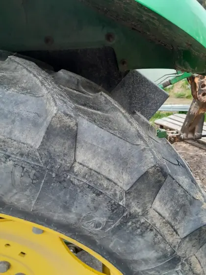 Hackfruchträder Kompletträder John Deere