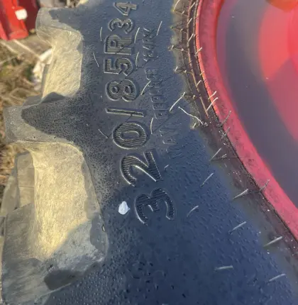 Pflegebereifung passend zu Fendt 714 SCR