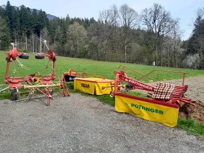 Mähwerk, Kreisler, Schwader, Schlepper