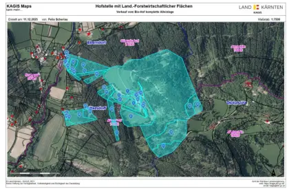 Exkl. Bio-Hof in Alleinlage – 37 ha Gesamtfläche – ca. 700 m