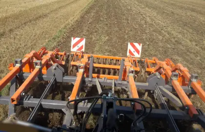 4 m Grubber hydr. klappbar, Soil to Soil Walze, MwSt. ausweisbar