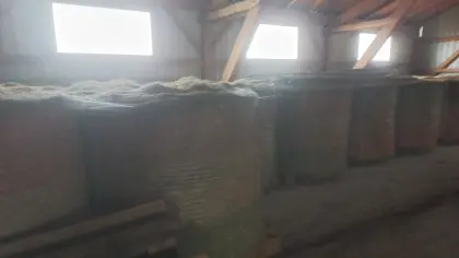 Heuballen 1 und 2 Schnitt