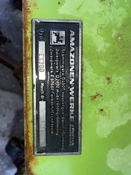 Amazone Düngerstreuer EK300, Mineraldüngerstreuer, Streuer