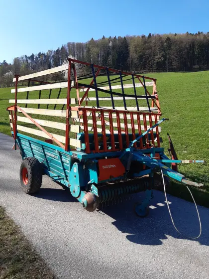 Steyr Hamster Plus 12 Ladewagen