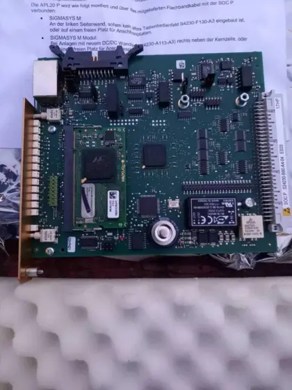 Steuerplatine Siemens Alarmanlage