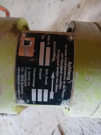 Güllepumpe Stöckli