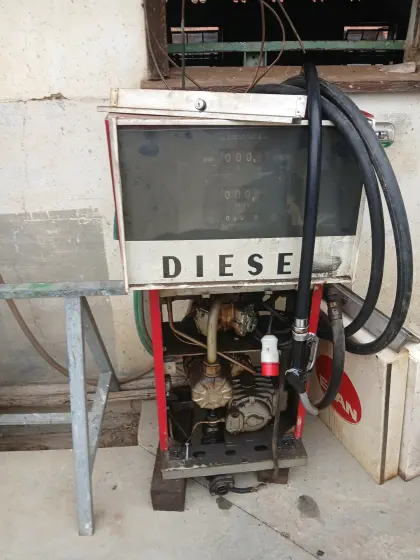 Zapfsäule Lagertanks