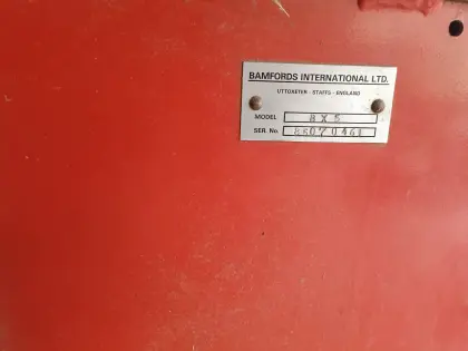 Kleinballenpresse Bamford BX 5