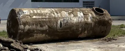 Stahltank 28.000 l - 6 mm - massiv - ideal für Wasser