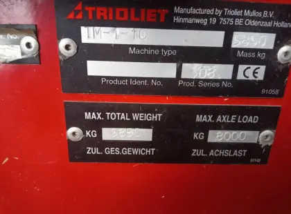 Trioliet Triomix 1000