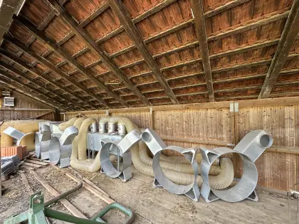 Rundballen Heubelüftung Rosenberg