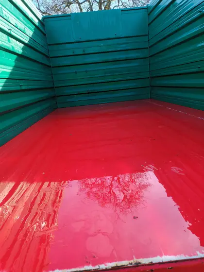 1-Achs-Kipper: Phüringer, 10 t Gesamtg., 8 t Nutzl.