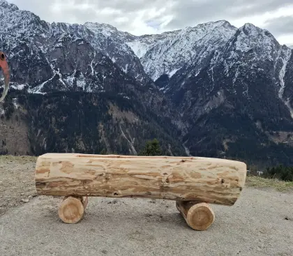 Blumentröge aus Lärchenholz