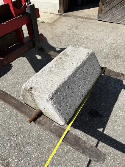 Gewicht für Unterlenker 250 kg