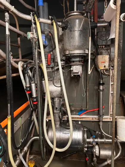 Melkstand System Happel 2x5