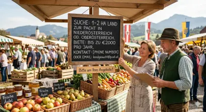 Landwirtschaftliche Fläche von ca. 1 Hektar gesucht