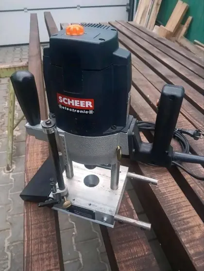 Oberfräse SCHEER HM 18-E-Z mit Kuper BFG