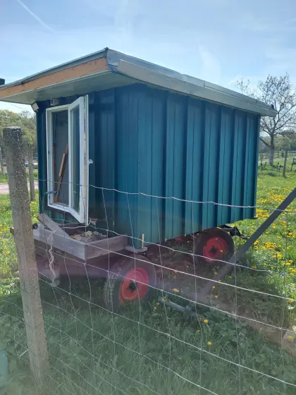 Mobiler Hühnerstall