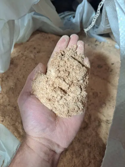 Sägespäne als Einstreu