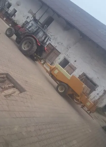 Lohnpressen, Kleinballenpresse