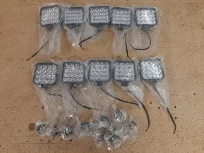 LED 10 Stk. LED Arbeitsscheinwerfer 12 V