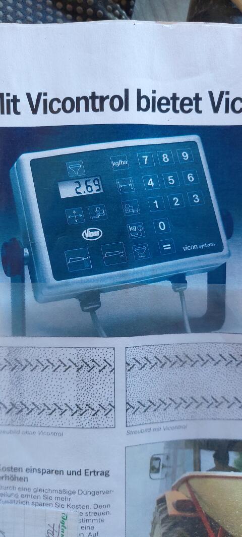 Vicon Pendelstreuer Vicontrol