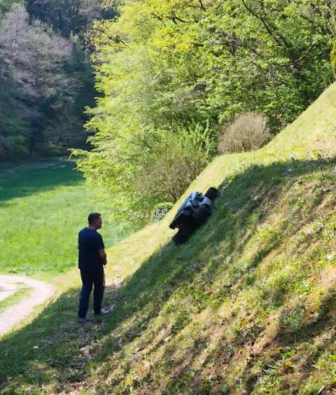 Mowrator S1 4WD Mähroboter 4WD Rasenmäher Geländereifen